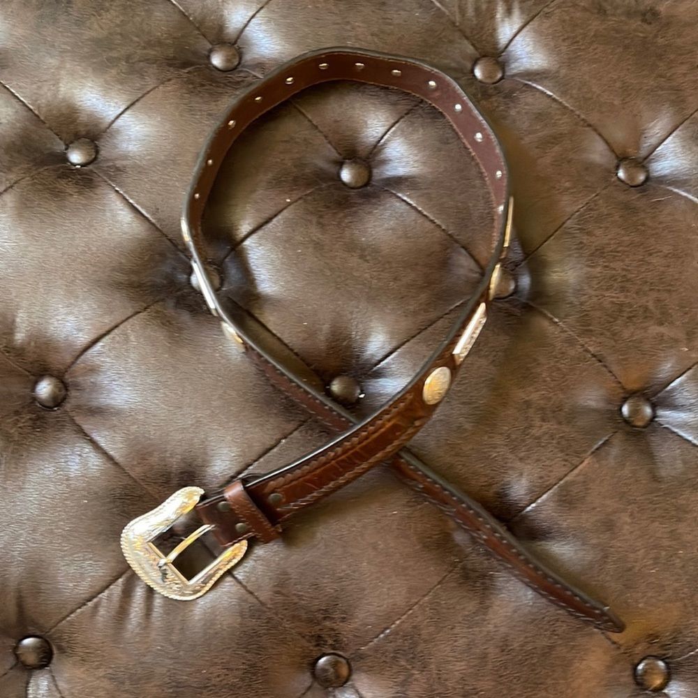 36” Nocona leather belt​​​​​​​​